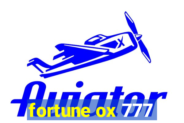 fortune ox 777